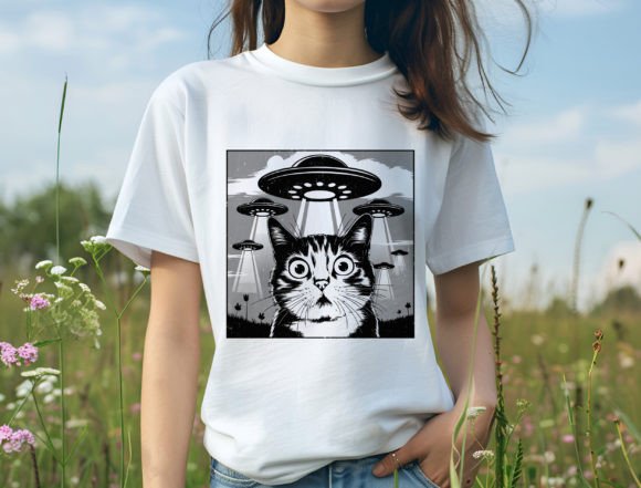 Alien Cat UFO Encounter Embroidery Design Review