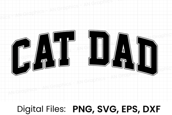 Cat Dad Retro Varsity SVG Review