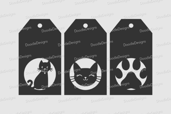 Cat Gift Tag SVG Cutting File Bundle Review