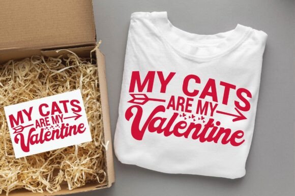 Cat is My Valentine Svg Png Review