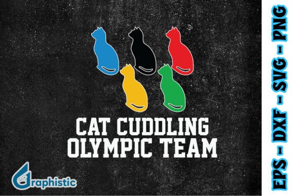 Cat Ladies Cat Cuddling Olympic Team SVG Review