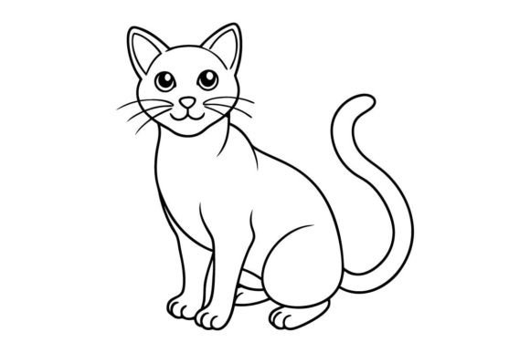 Cat Line Art SVG PNG Review