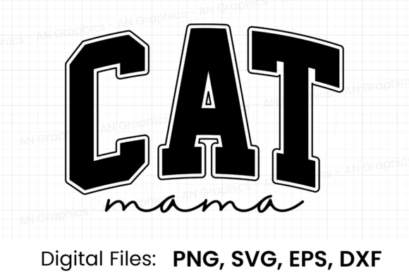Cat Mama Retro Varsity SVG Review