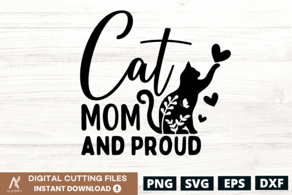 Cat Mom and Proud SVG Review