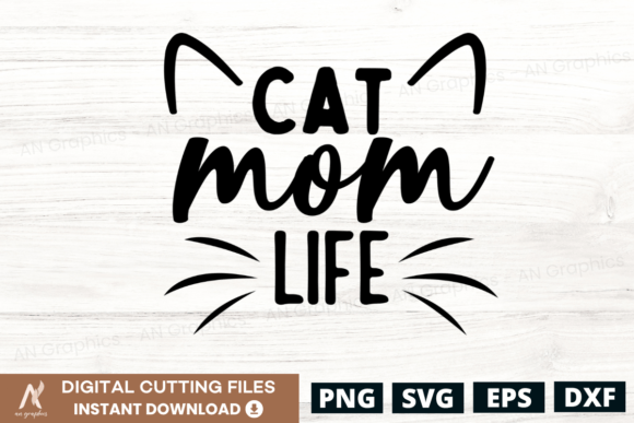 Cat Mom Life SVG Review