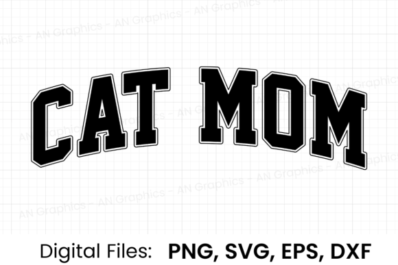 Cat Mom Retro Varsity SVG Review