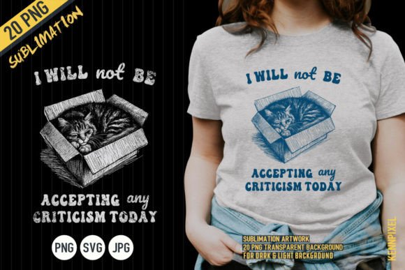Cat Sleeping in Box Shirt SVG PNG Review