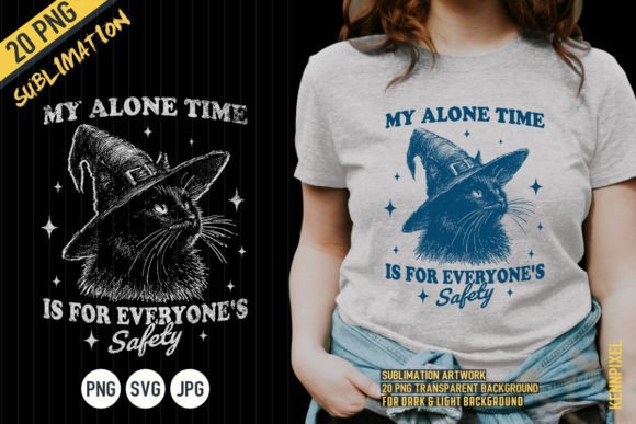 Cat Witch Hat Halloween Shirt SVG PNG Review