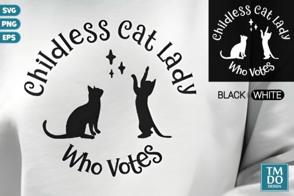 Childless Cat Ladies Vote for Kamala SVG Review