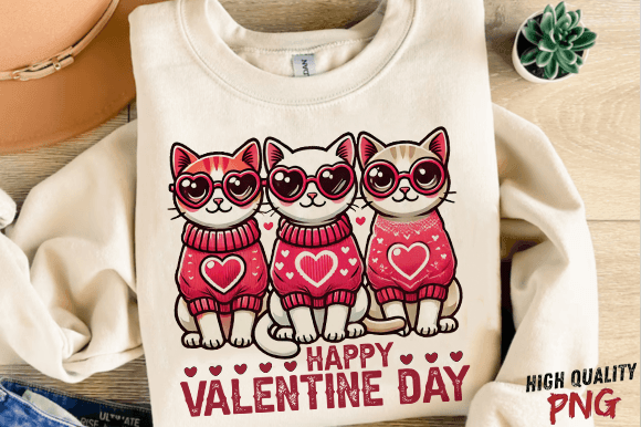 Cute Cat Happy Valentine's Day Embroidery Design Review