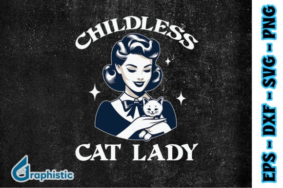 Funny This Childless Cat Lady Retro SVG Review