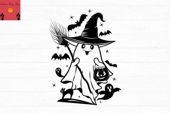Ghost Halloween Svg Design Review for Embroidery Projects