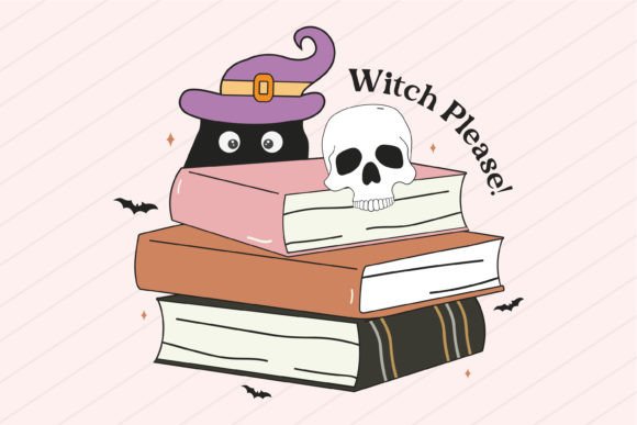 Halloween Cat Retro Witch SVG Design Review