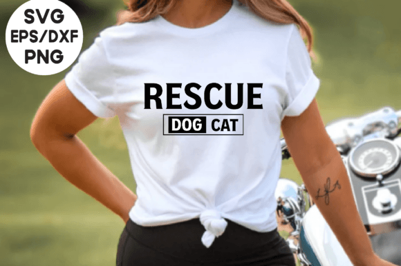 Rescue Dog Cat SVG Design Review for Embroidery Projects