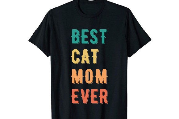 Retro Best Cat Mom Ever Svg Design Review