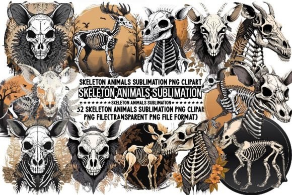 Skeleton Animals Sublimation Bundle Review